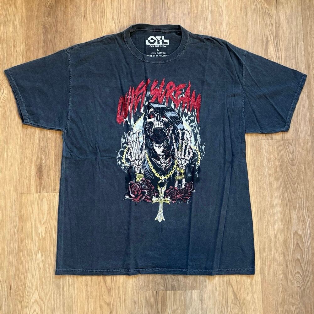 men's streetwear t-shirt from OTL (On The Low) Size  Large New without Tags